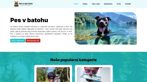 Webové stránky pesvbatohu.cz